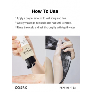 Cosrx Peptide 132 Ultra Perfect Hair Bonding Shampoo 200ml HAIR CARE 